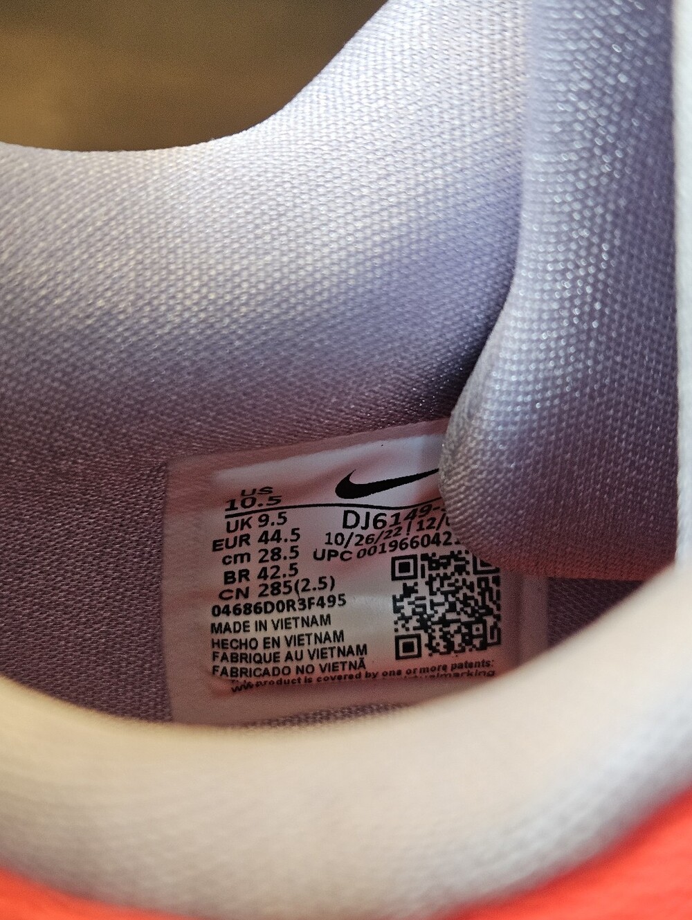 Nike Zoom Freak 4 Men's Basketball Shoes - Picture 12 of 12